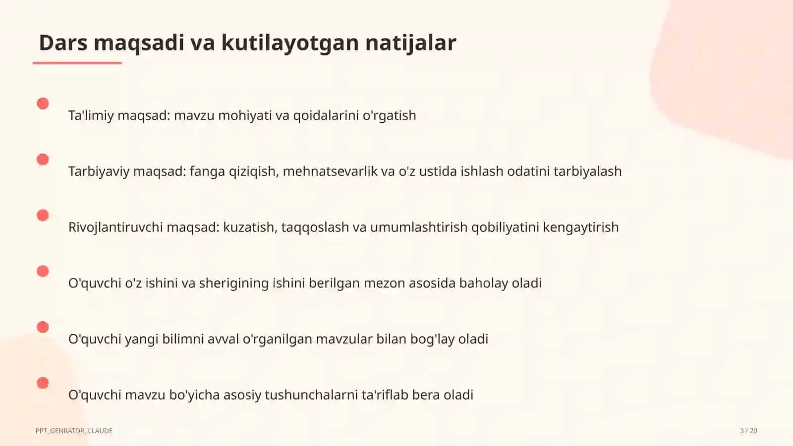 Iqtisodiyot nima: ehtiyoj va resurslar (9-sinf) 3