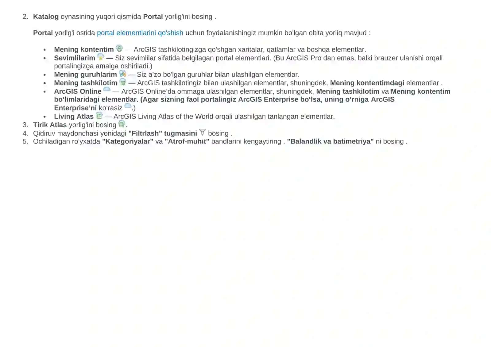 ArcGIS Pro dasturi 3