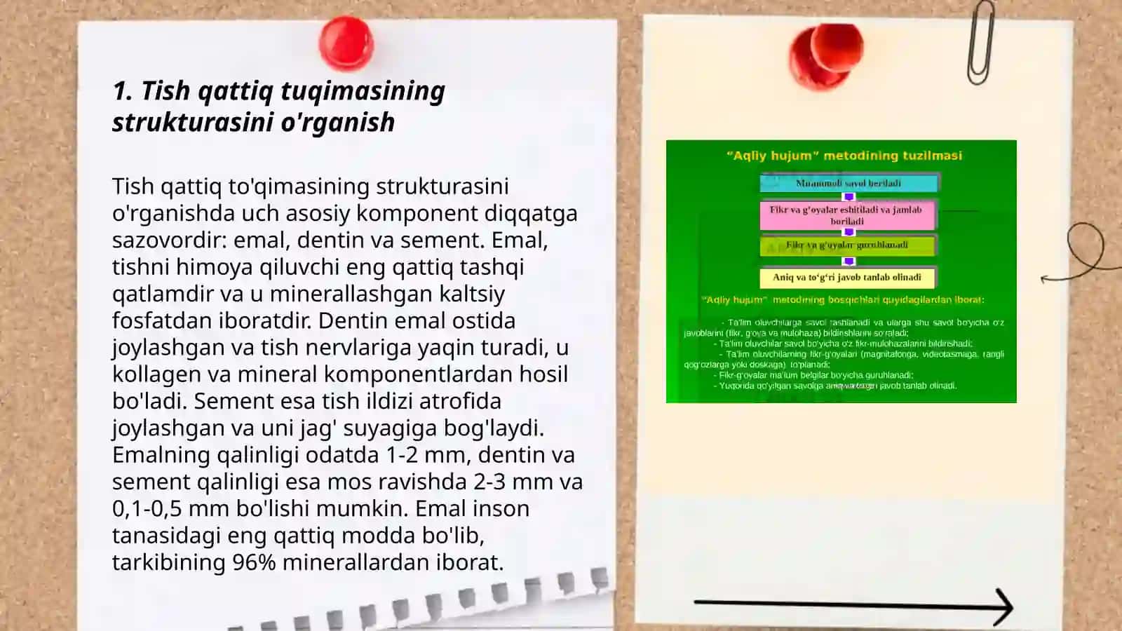 Tish qattiq tuqimasining charxlash mezonlari 3