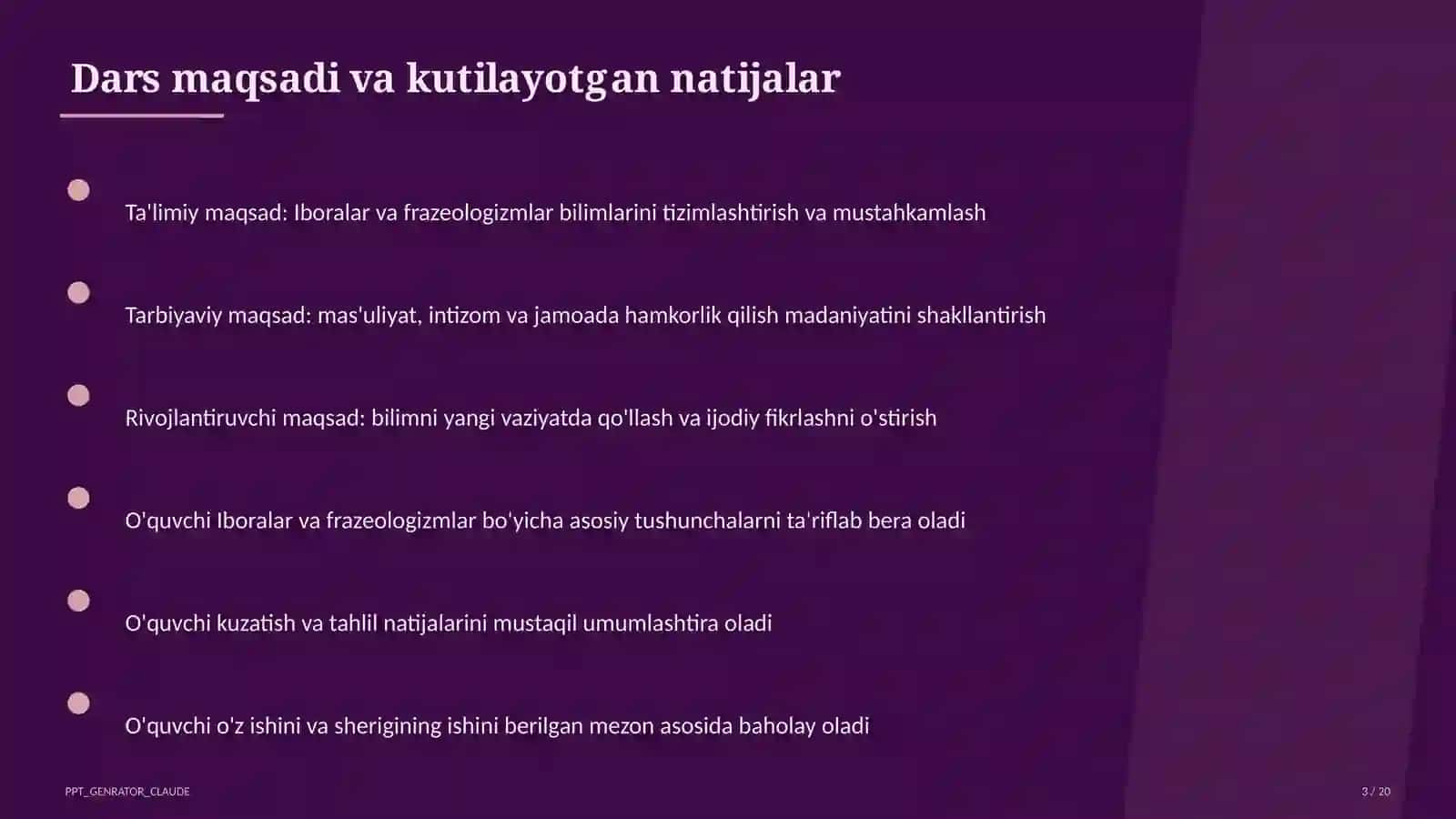 Iboralar va frazeologizmlar (5-sinf) 3