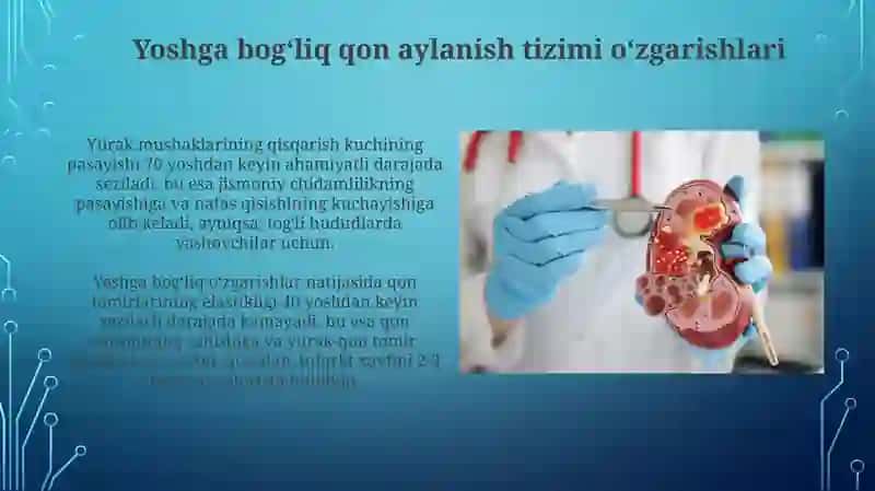 Qon aylanish tizimining yoshga bog'liq xususiyatlari va gigiyenasi 3