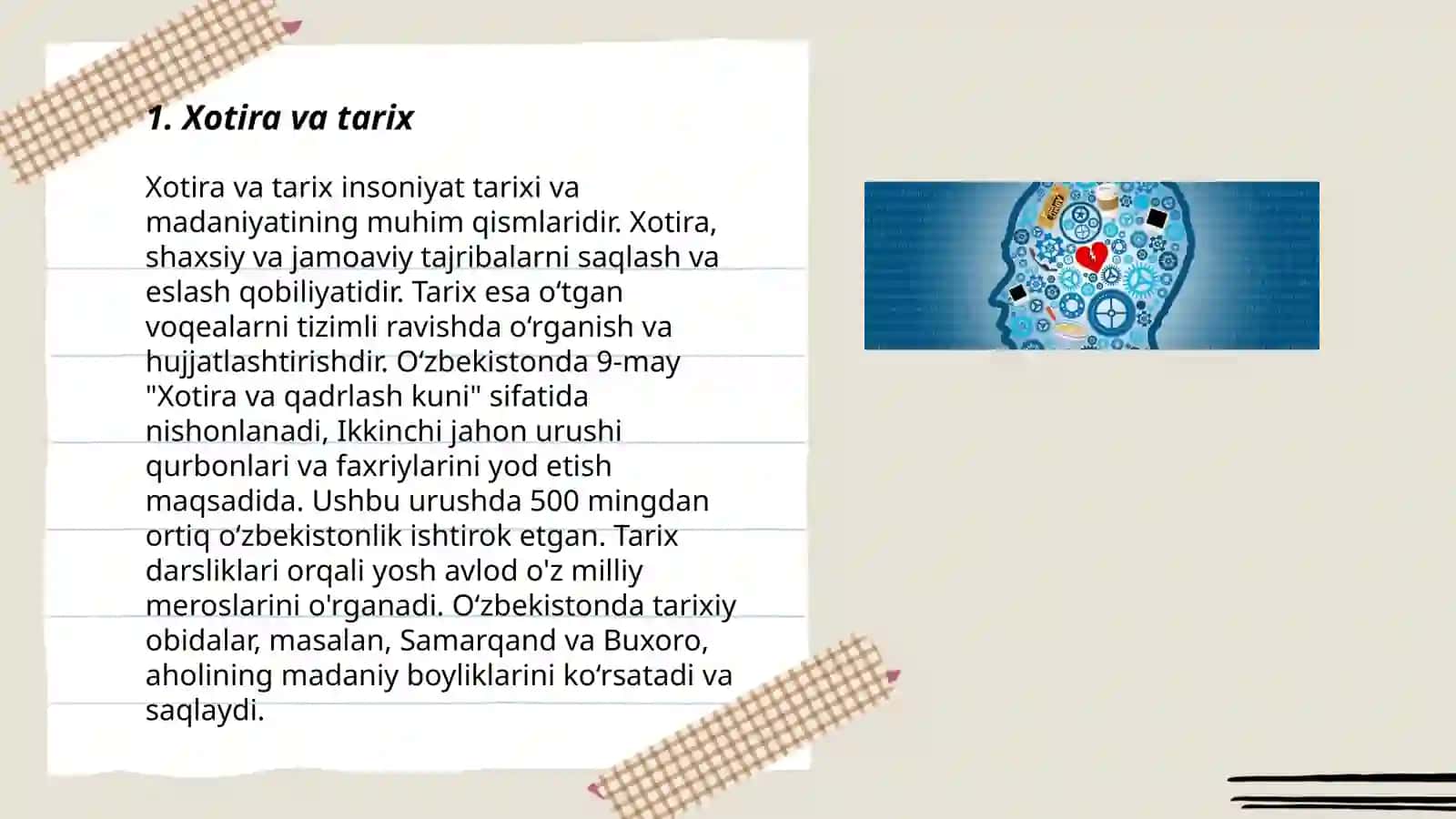 Xotira va tarix 3