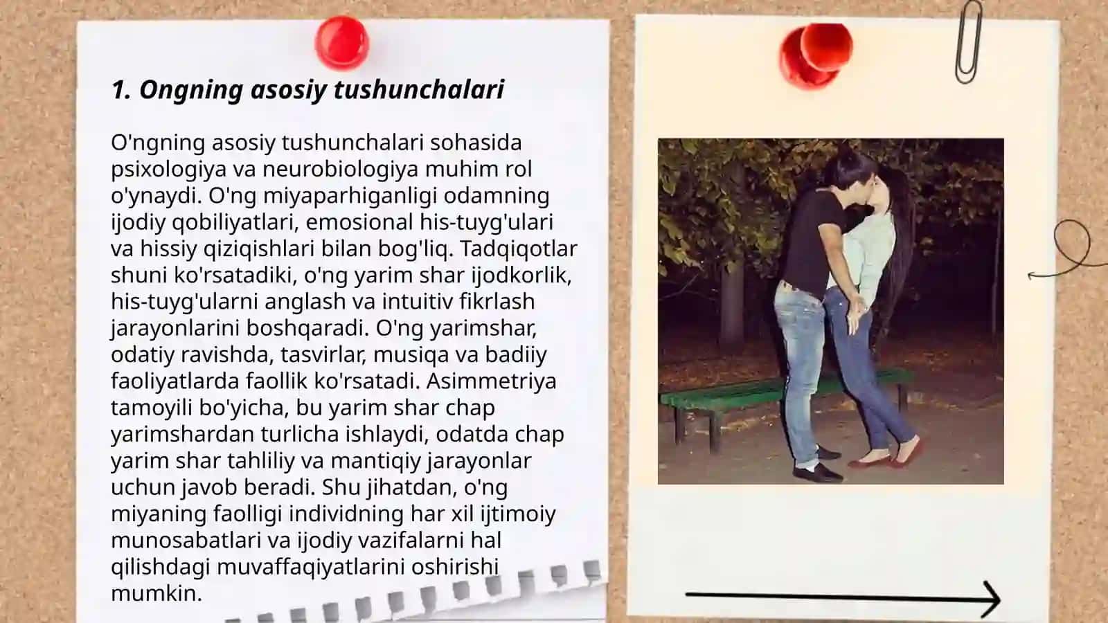 Ongning paydo bo'lishi va uning taraqqiyoti 3