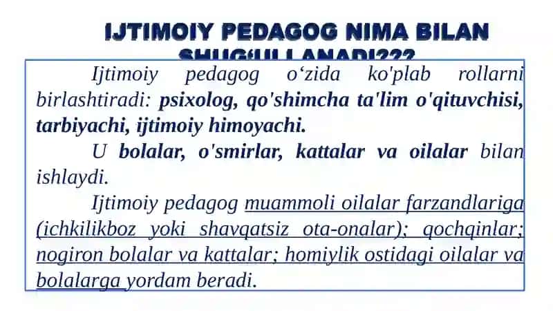 Bolalarning ijtimoiy moslashuvi 3