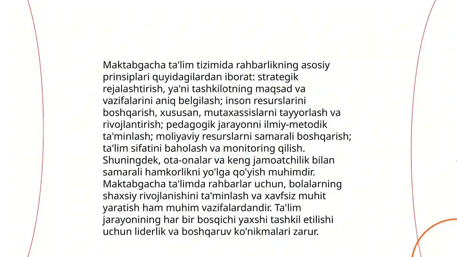 Maktabgacha ta'lim tashkilotlarida ta'lim tarbiya ishlariga rahbarlik qilish 3