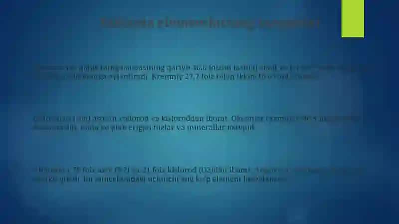 Tabiatdagi Elementlar 3