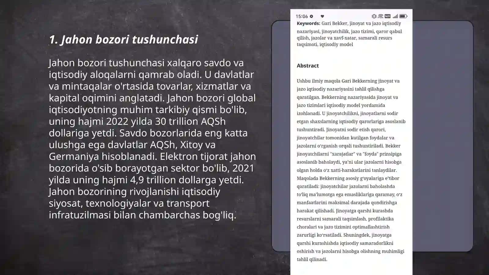 Johon bozori kon fakturasi va unga masir ko'rsatuvchi omiklar 3