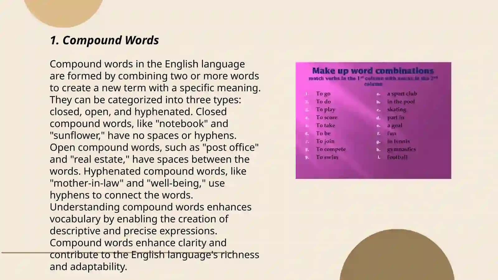 Compound Words 3