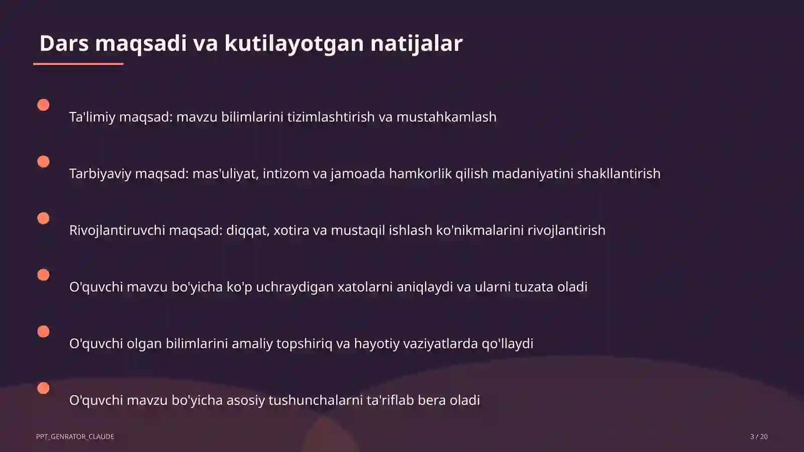 PISA tadqiqoti va matematik savodxonlik 3