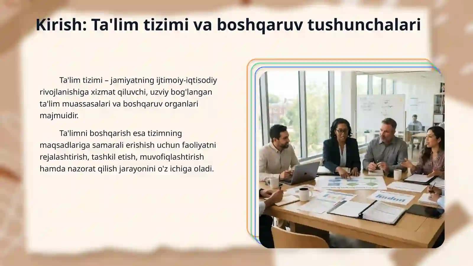 Ta'lim tizimlaridagi boshqaruv faoliyatining o'ziga xos xususiyatlari 3