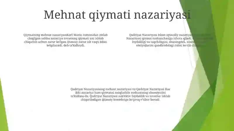 Qadriyat Nazariyasi 3