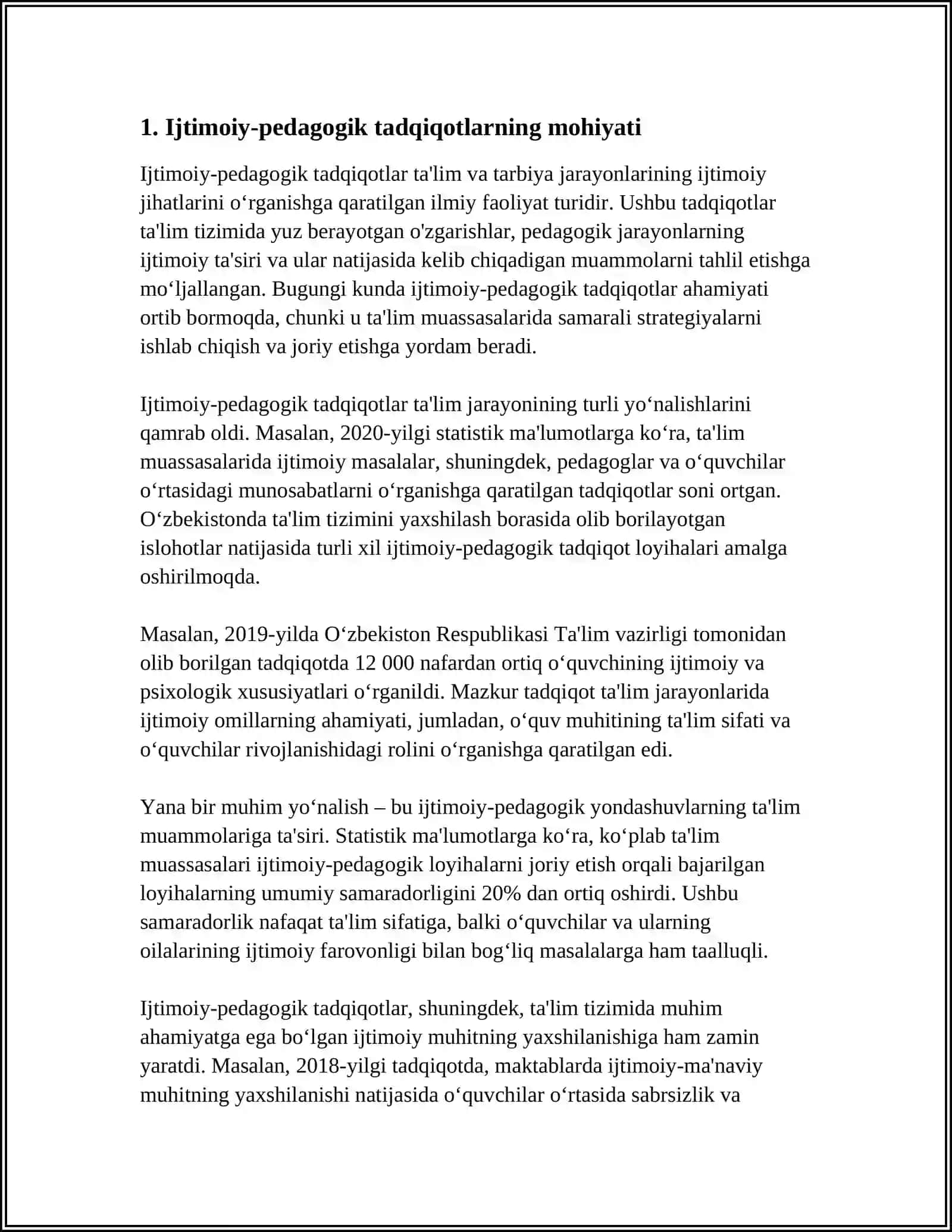 IJTIMOIY PEDAGOGIK TADQIQOT METODLARI 3