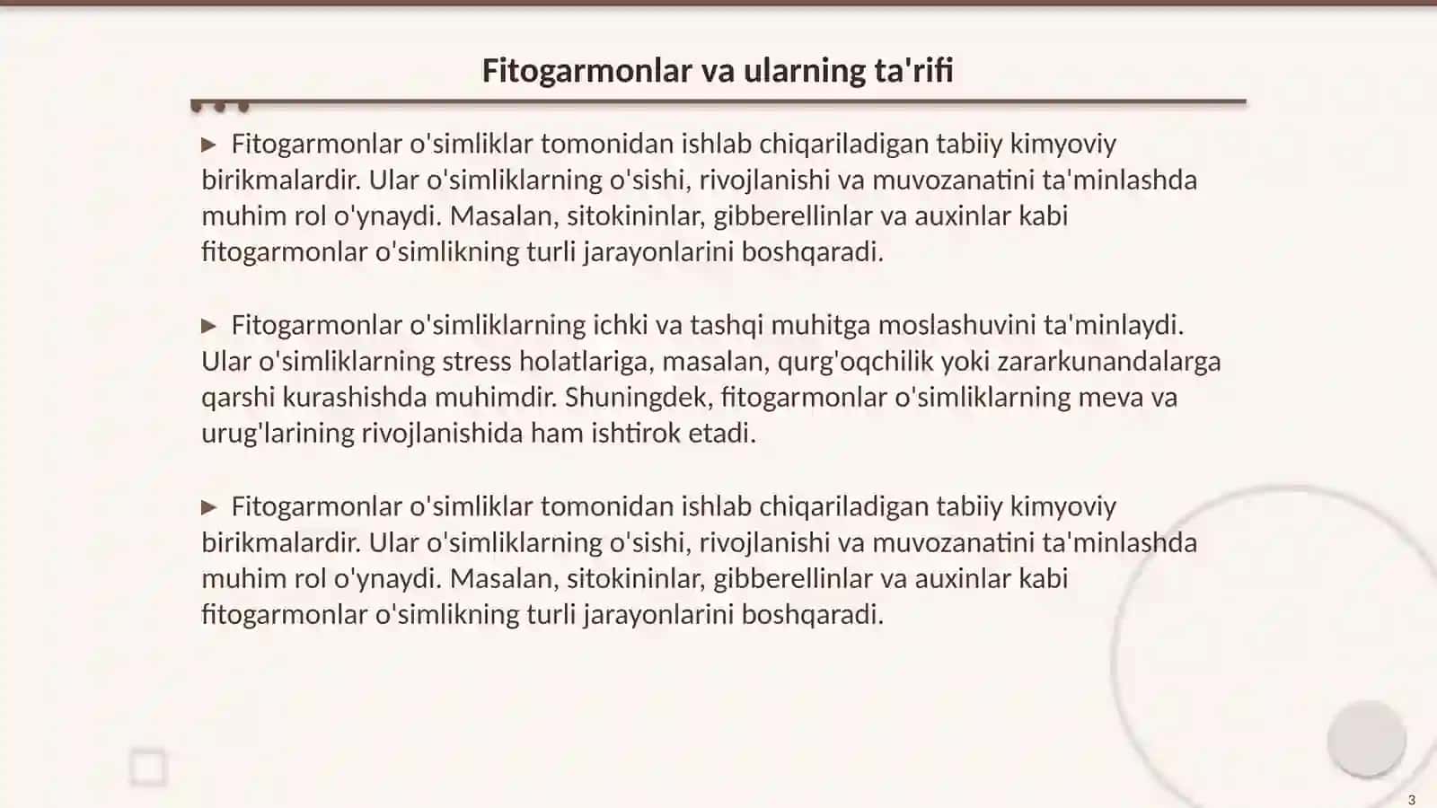 Fitogarmonlar va ularning ahamiyati 3