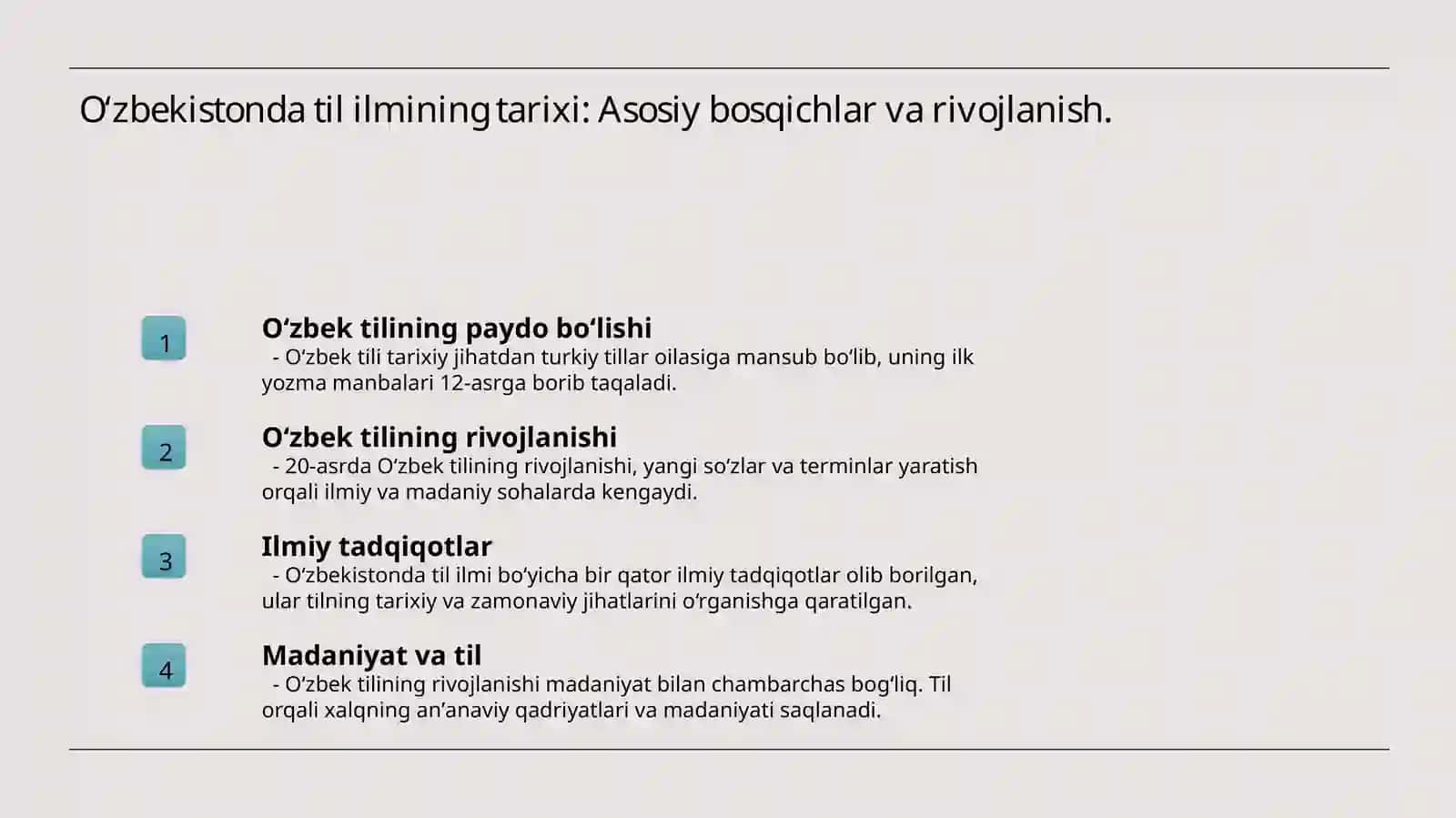 Oʻzbekistonda til ilmining rivojlanishi 3