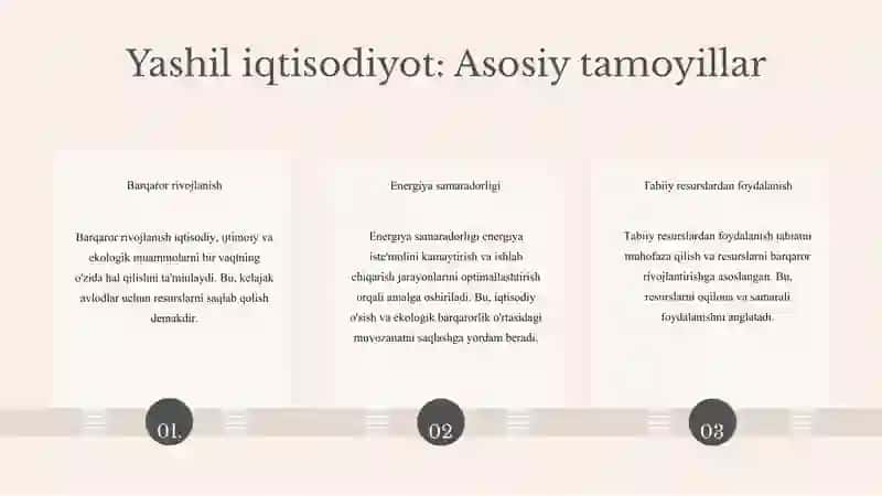 Yashil iqtisodiyotga utish tajribasi 3