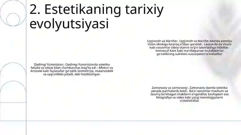 Estetikani Aniqlash 3