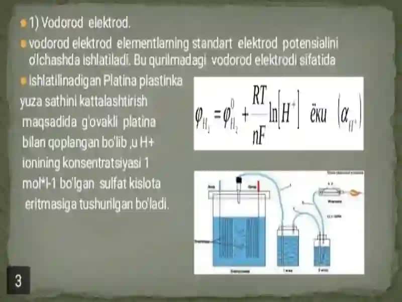 Vodorod elektrodi 3