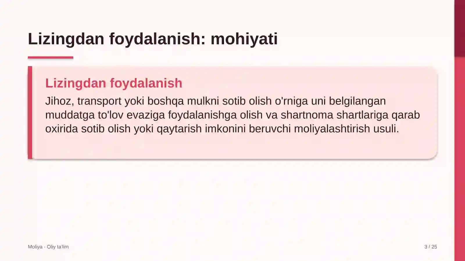 Go'zallik salonlarida lizingdan foydalanish 3