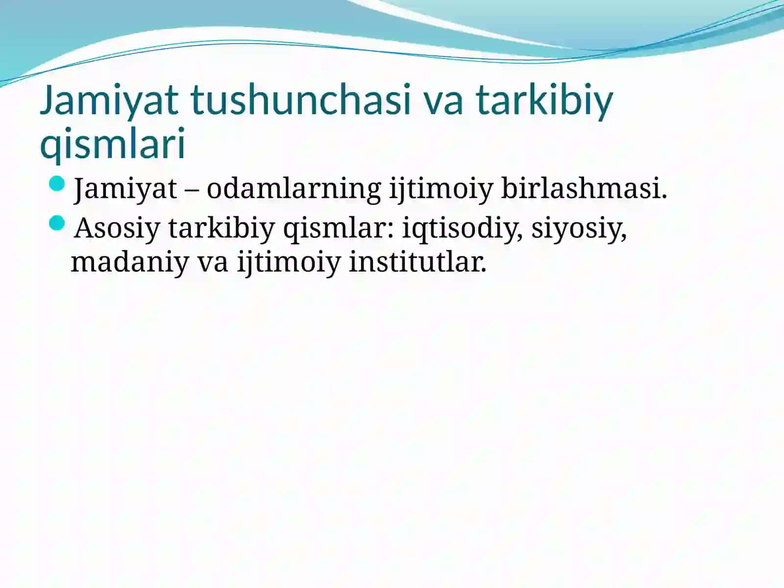 JAMIYAT FALSAFASI 3