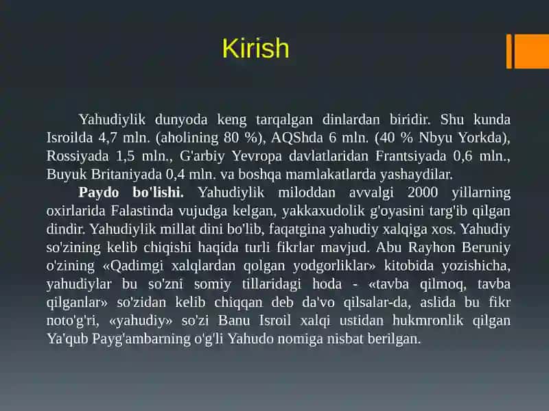 MILLIY DAVLAT DINLARI 3