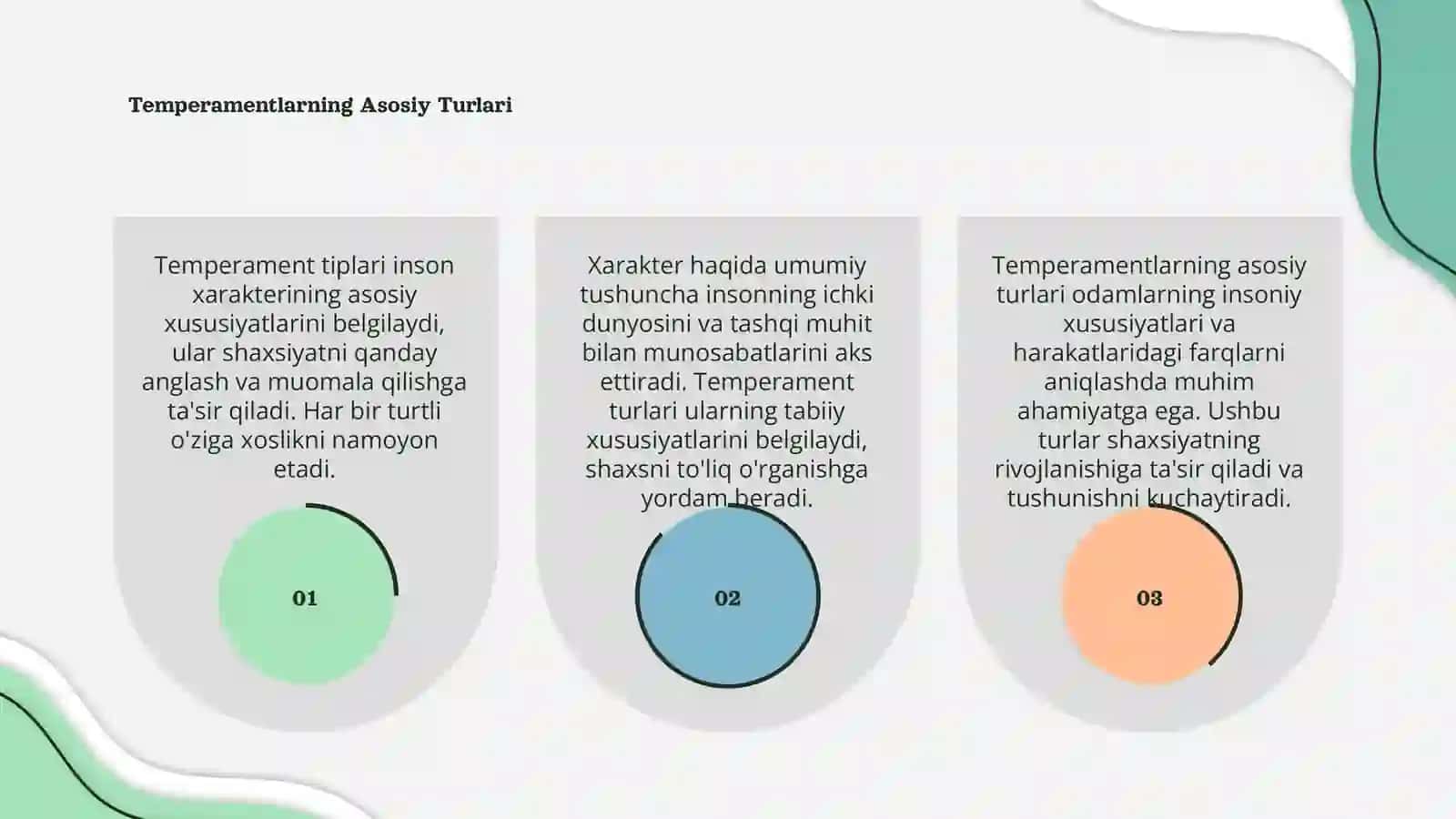 Temperament tiplari 3