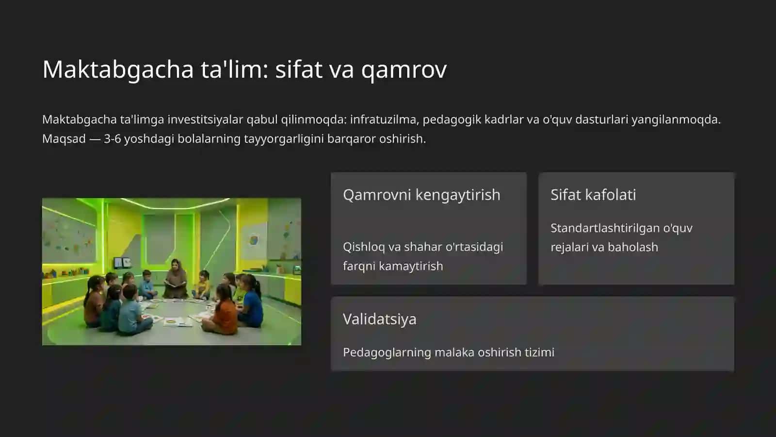 Oʻzbekistondagi zamonaviy ta'lim tizimi: Islohotlar va istiqbollar 3