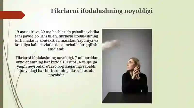 Fikrlarni bayon qilishning òziga xosligi 3