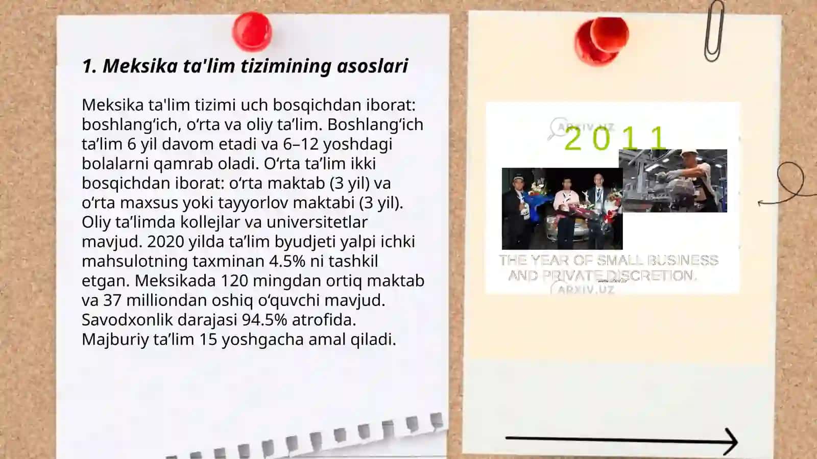 Meksika davlatining talim tizimi 3