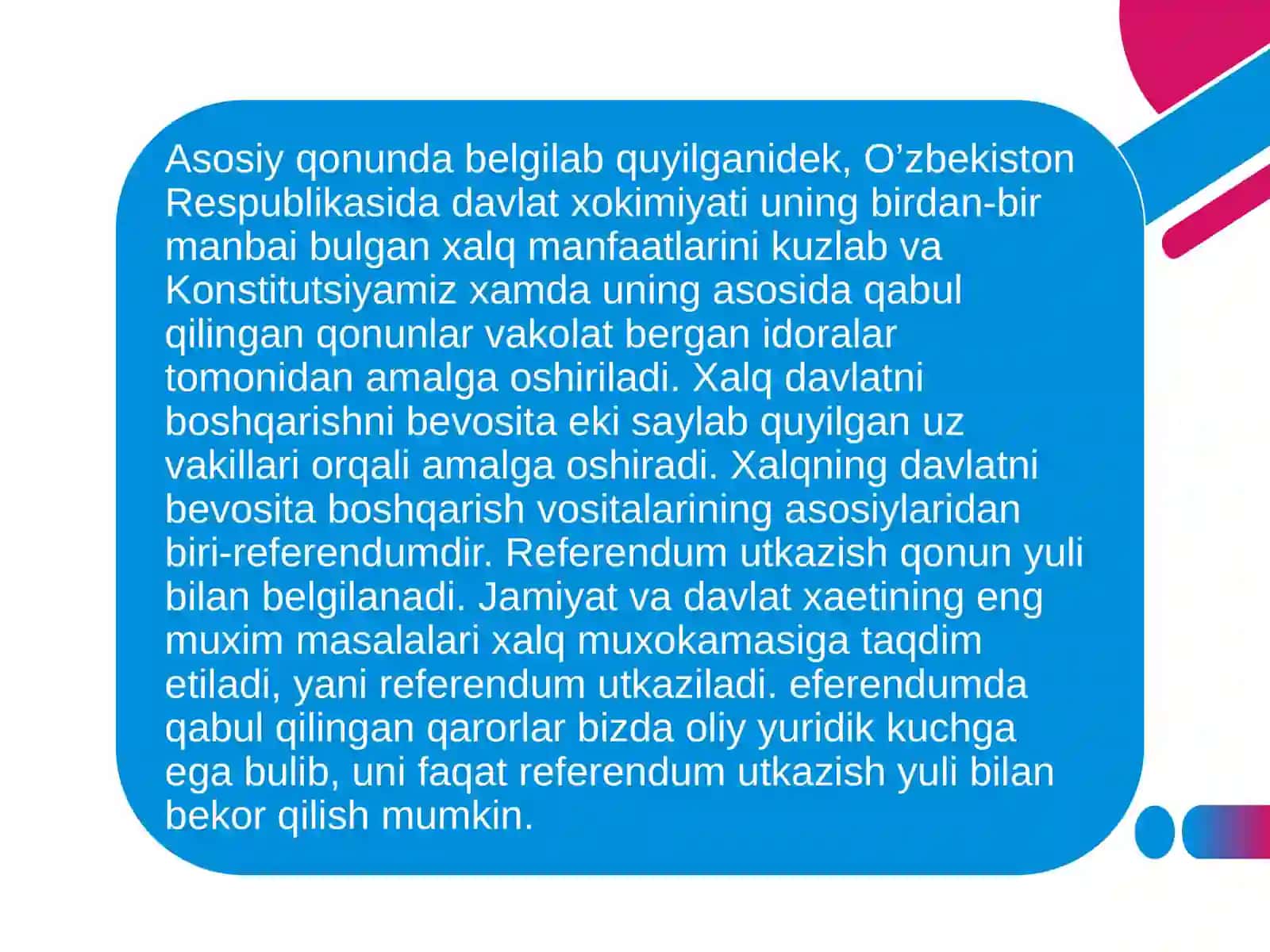 O’zbekistonda demokratik, fuqarolik   jamiyat asoslarining shakillanishi, amalga  oshirilgan siyosiy reformalar 3