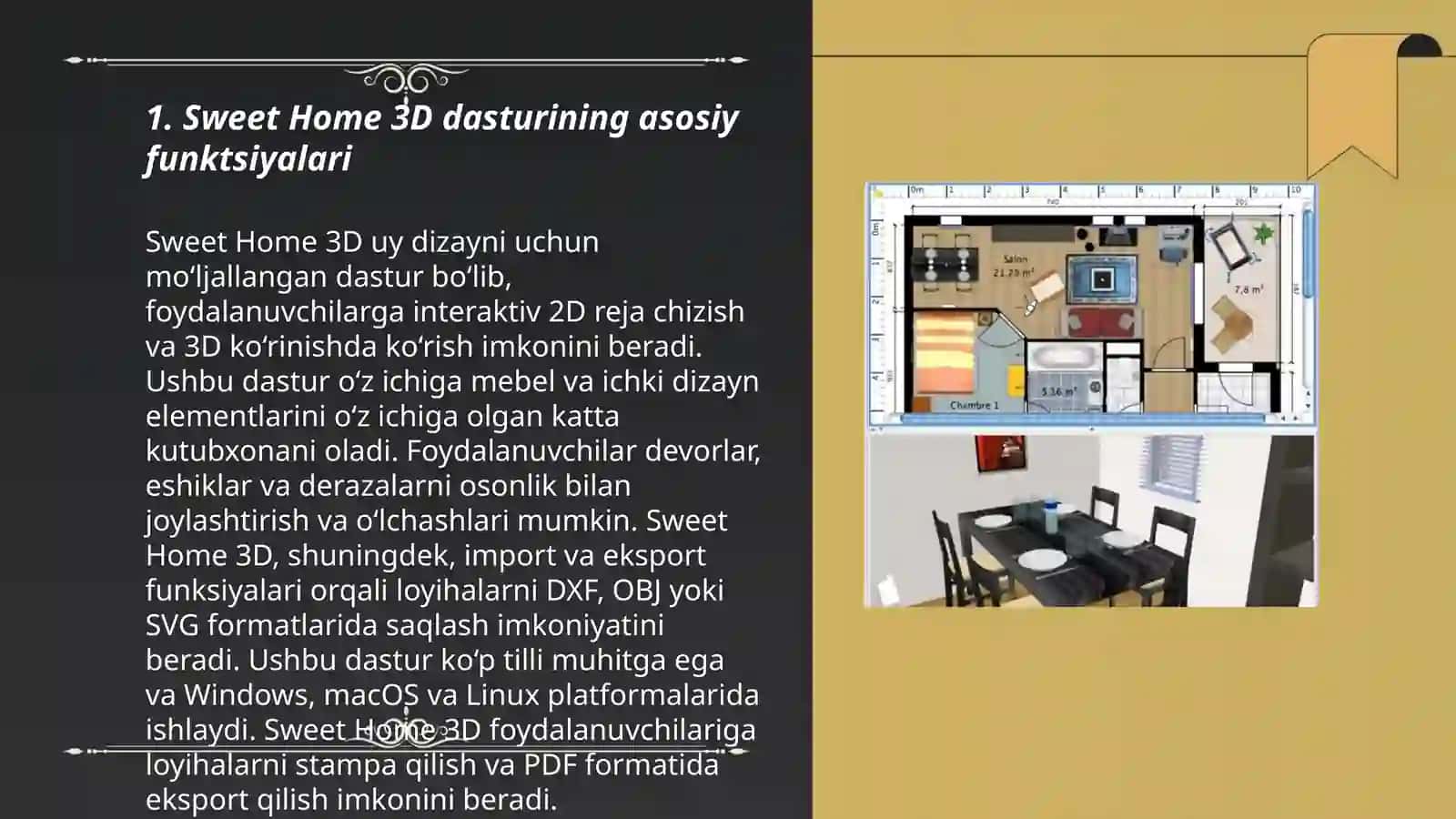 Sweet Home 3D 3