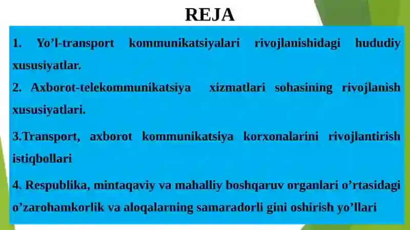 Ishlab chiqarish va axborot kommunikatsiya infratuzilmasi rivojlanishining mintaqaviy xususiyatlari 3