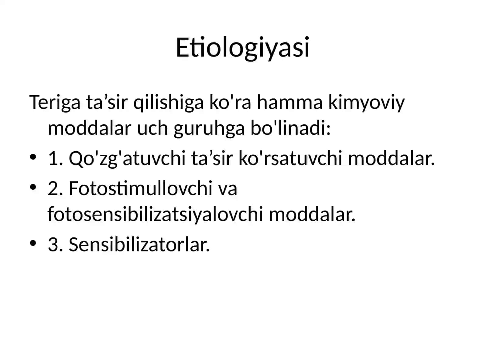 TERINING KASBIY KASALLIKLARI 3