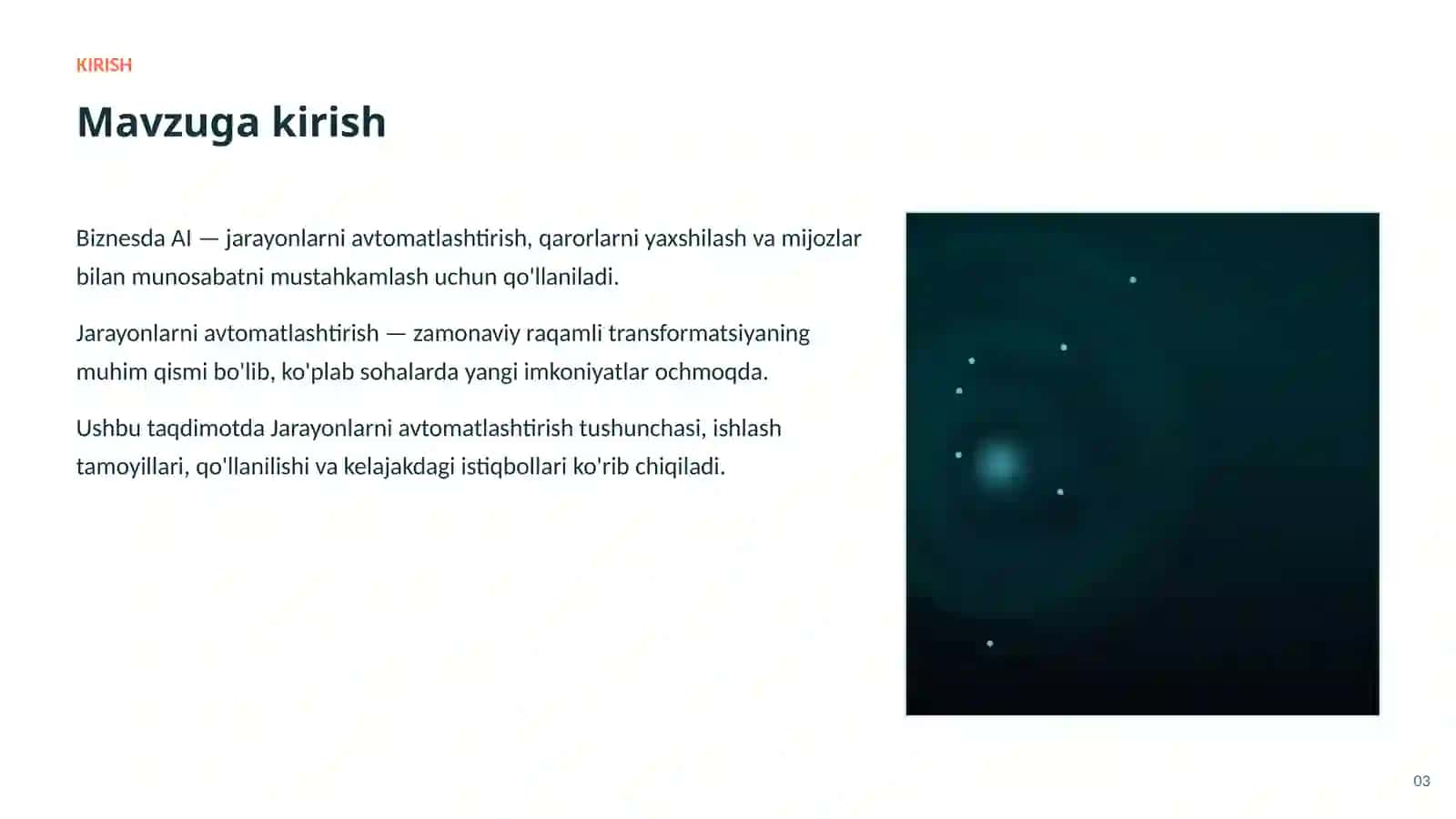 Jarayonlarni avtomatlashtirish: asoslari va qo'llanilishi 3