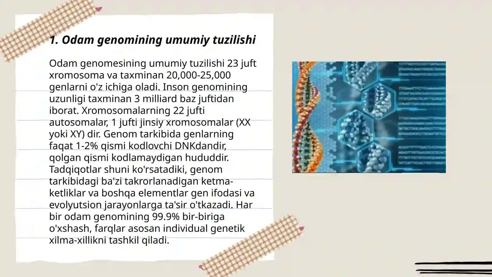 Odami genomining tuzilishi 3