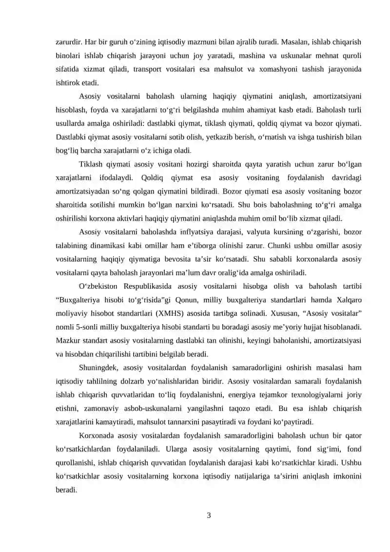 Asosiy vositalarning turkumlanishi va baxolanishi 3