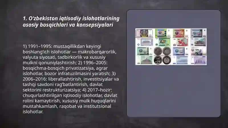 IQTISODIY ISLOHOTLAR, XUSUSIY MULKCHILIKNING SHAKLLANISHI 3