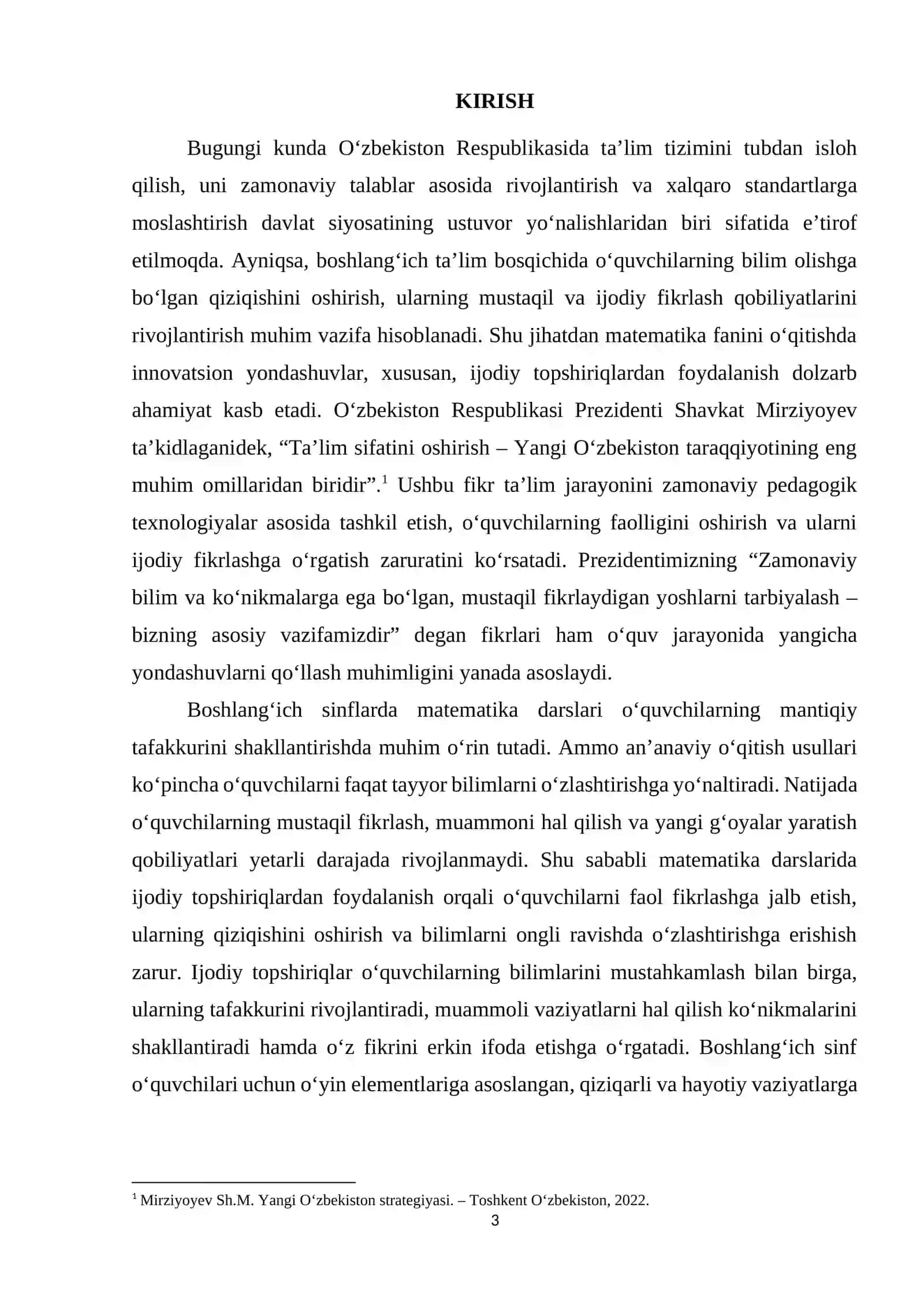 MATMATIKA DARSLARIDA IJODIY TOPSHIRIQLARDAN FOYDALANISH METODIKASI 3
