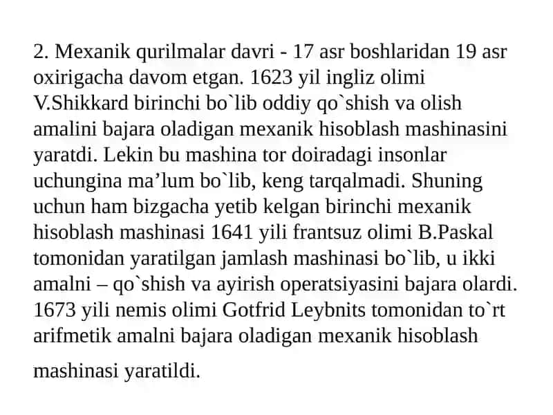KOMPYUTERLAR VA AXBOROT TEXNOLOGIYALARINING TEXNIK TAMINOTI 3