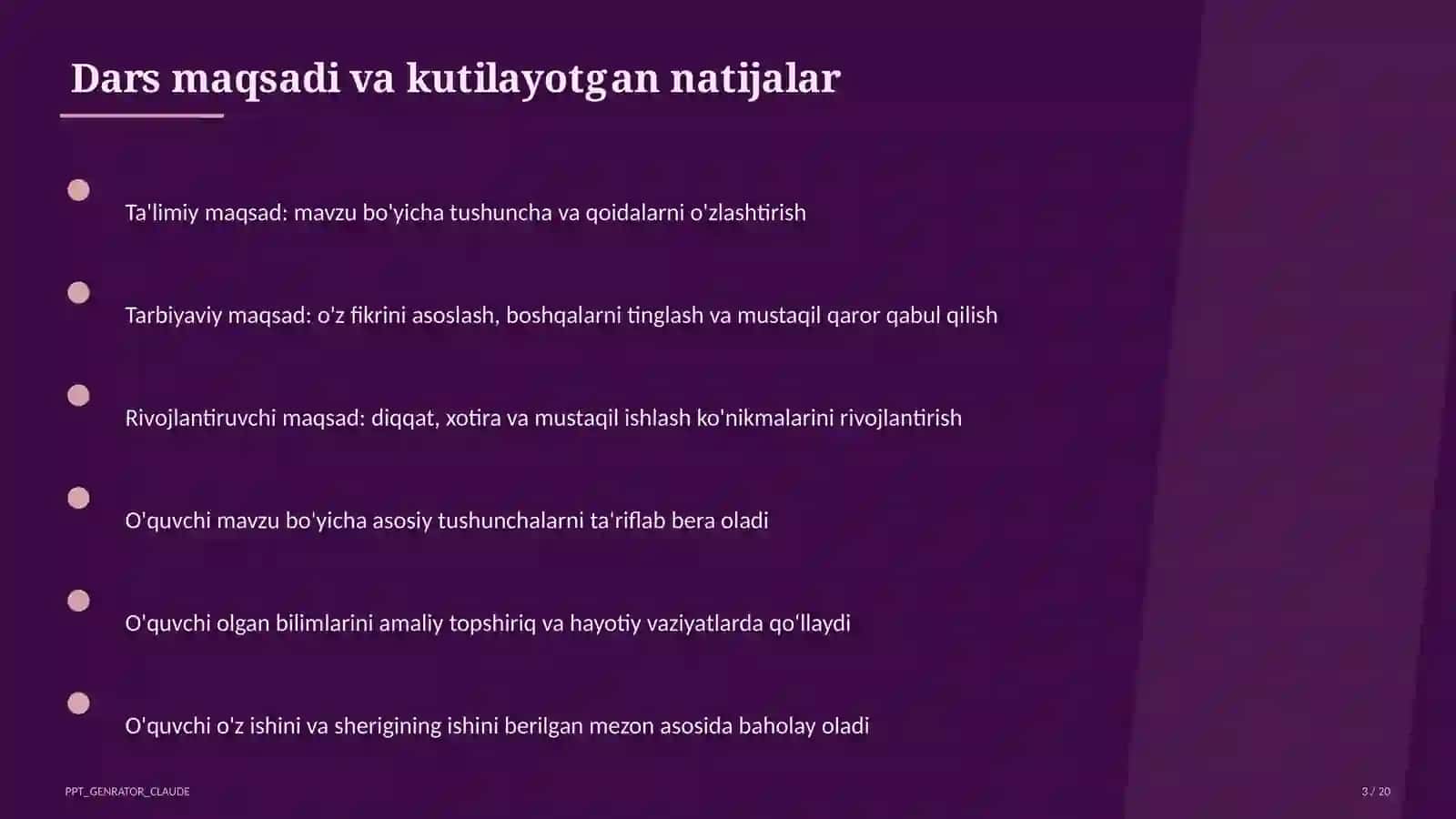 Yog'ochga ishlov berish asoslari (5-sinf) 3