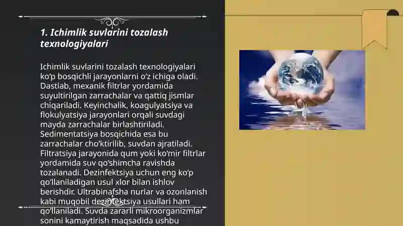 Ichimlik suvlari texnologiyas 3