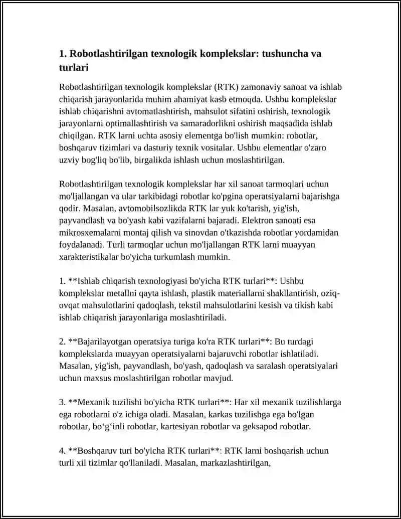 Robotlashtirilgan Texnologik Komplekslar 3