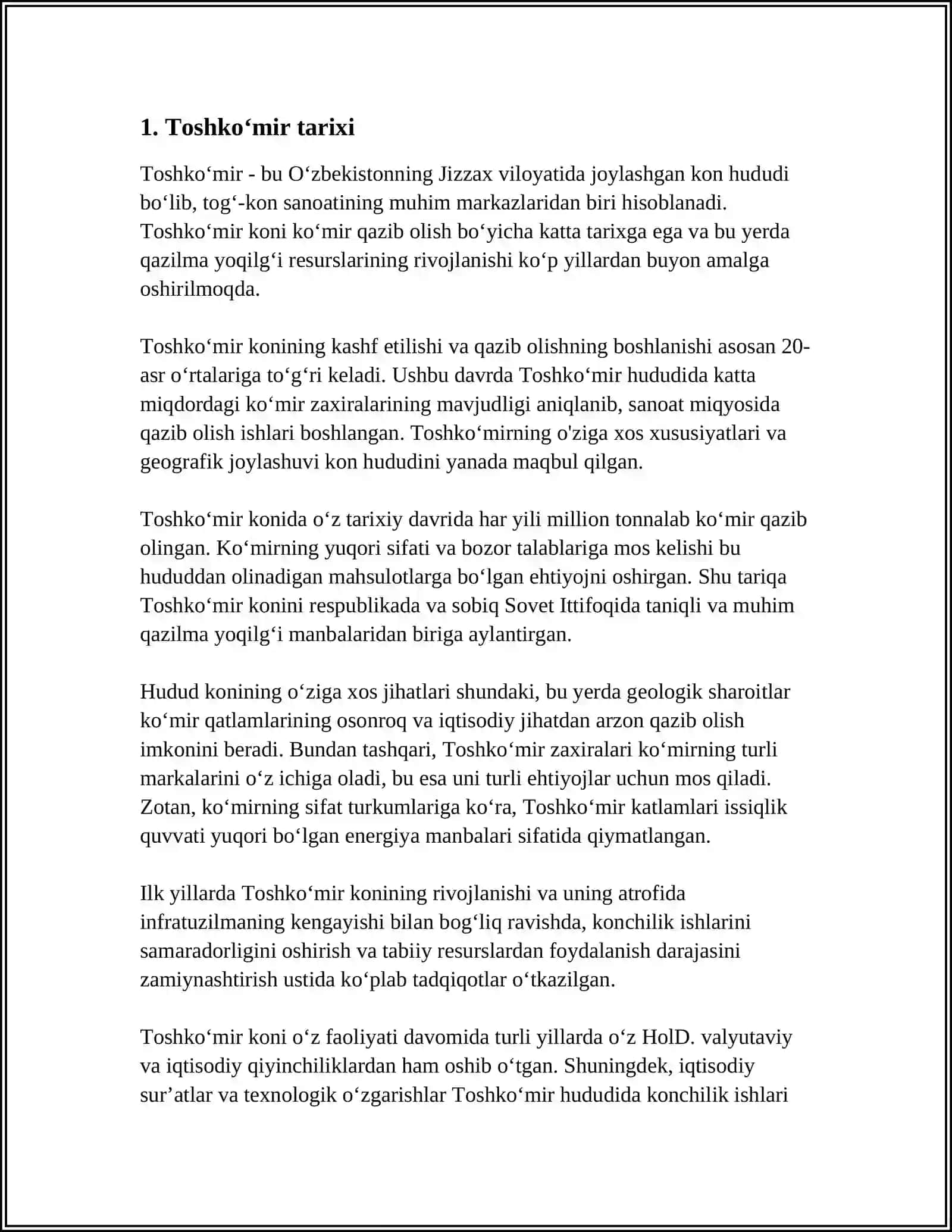 Toshkoʻmir 3