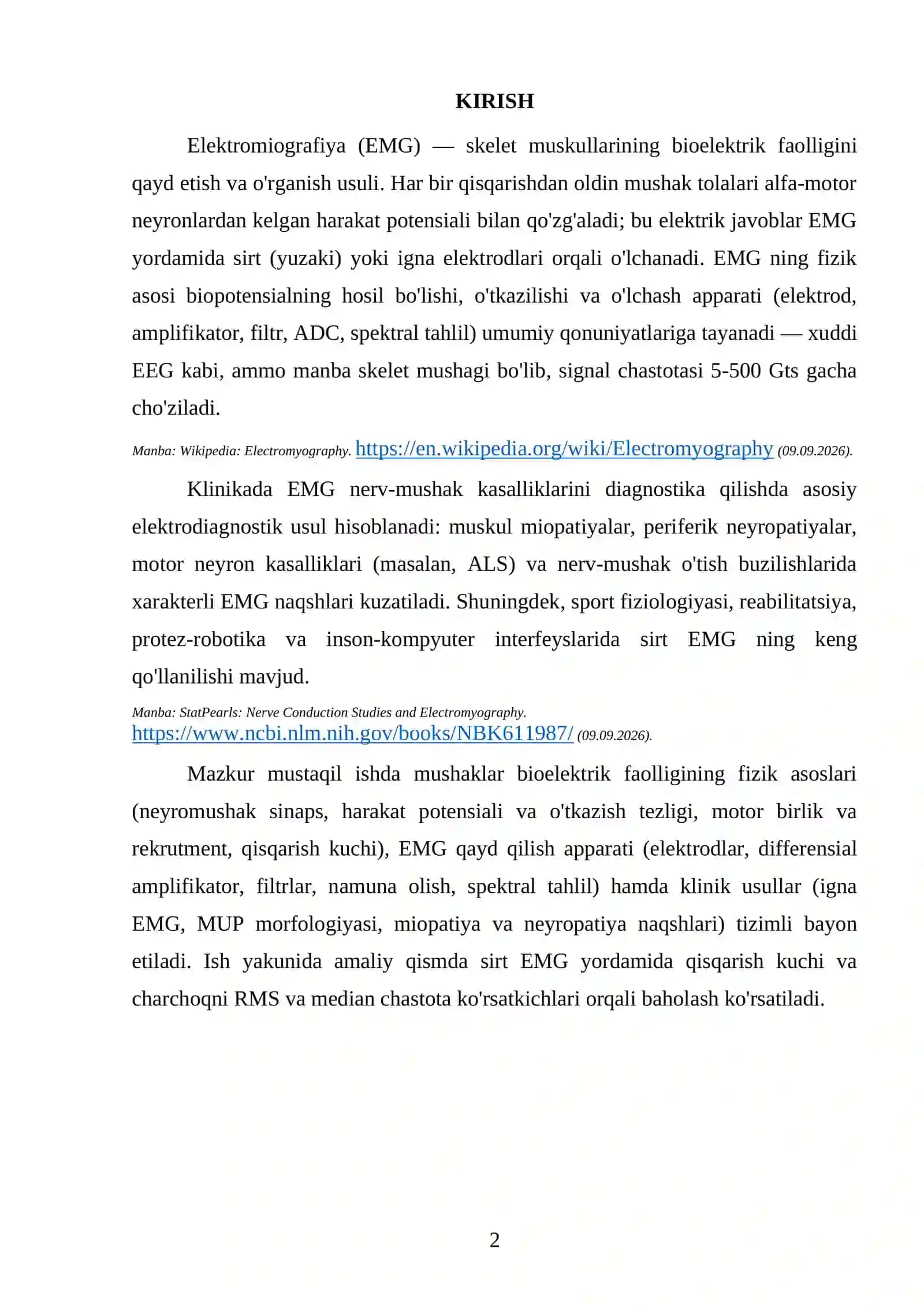 EMG VA MUSHAKLARNING BIOELEKTRIK FAOLLIGI 3