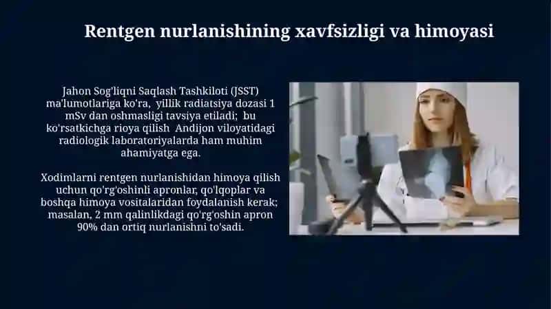 Rentgen nurlari va ularning amaliy tadbiqi 3