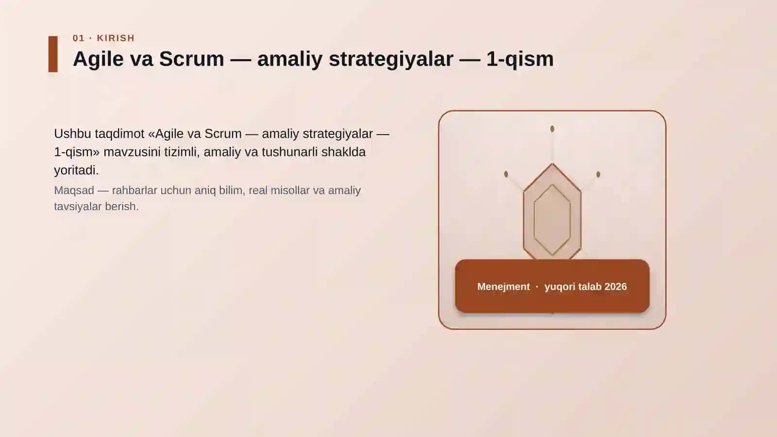 Agile va Scrum — amaliy strategiyalar — 1-qism 3