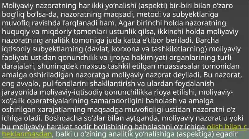 Moliyaviynazorat elementlari 3