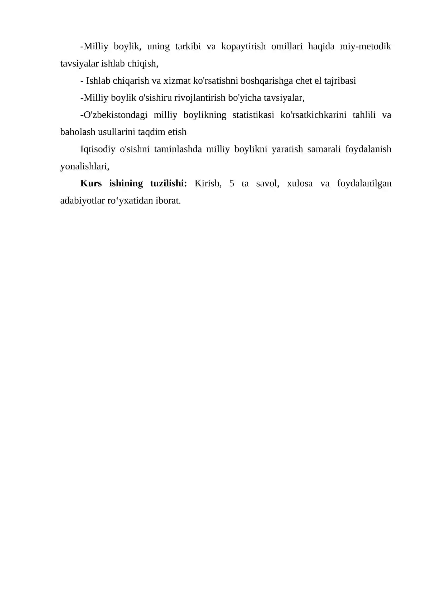 Milliy boylik tushunchasi va uning iqtisodiy mohiyati 3