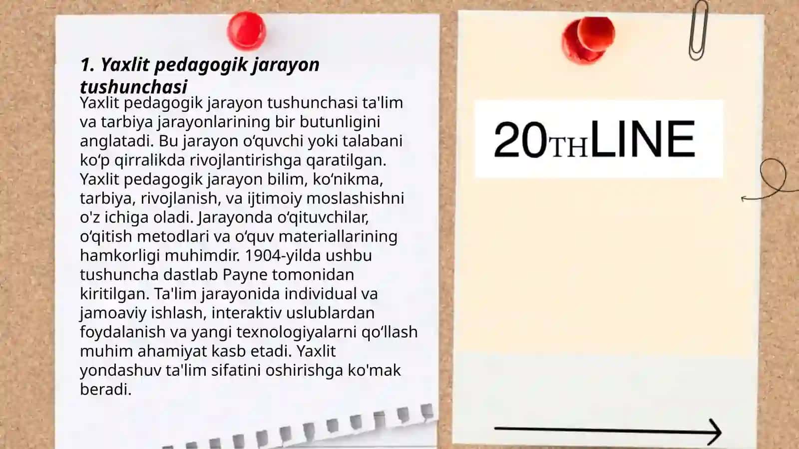 Yaxlit pedagogik jarayon tushunchasi 3