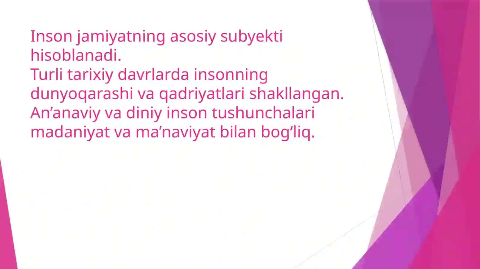 An’anaviy vadiniy insonni qiyosiy tavsiflash 3