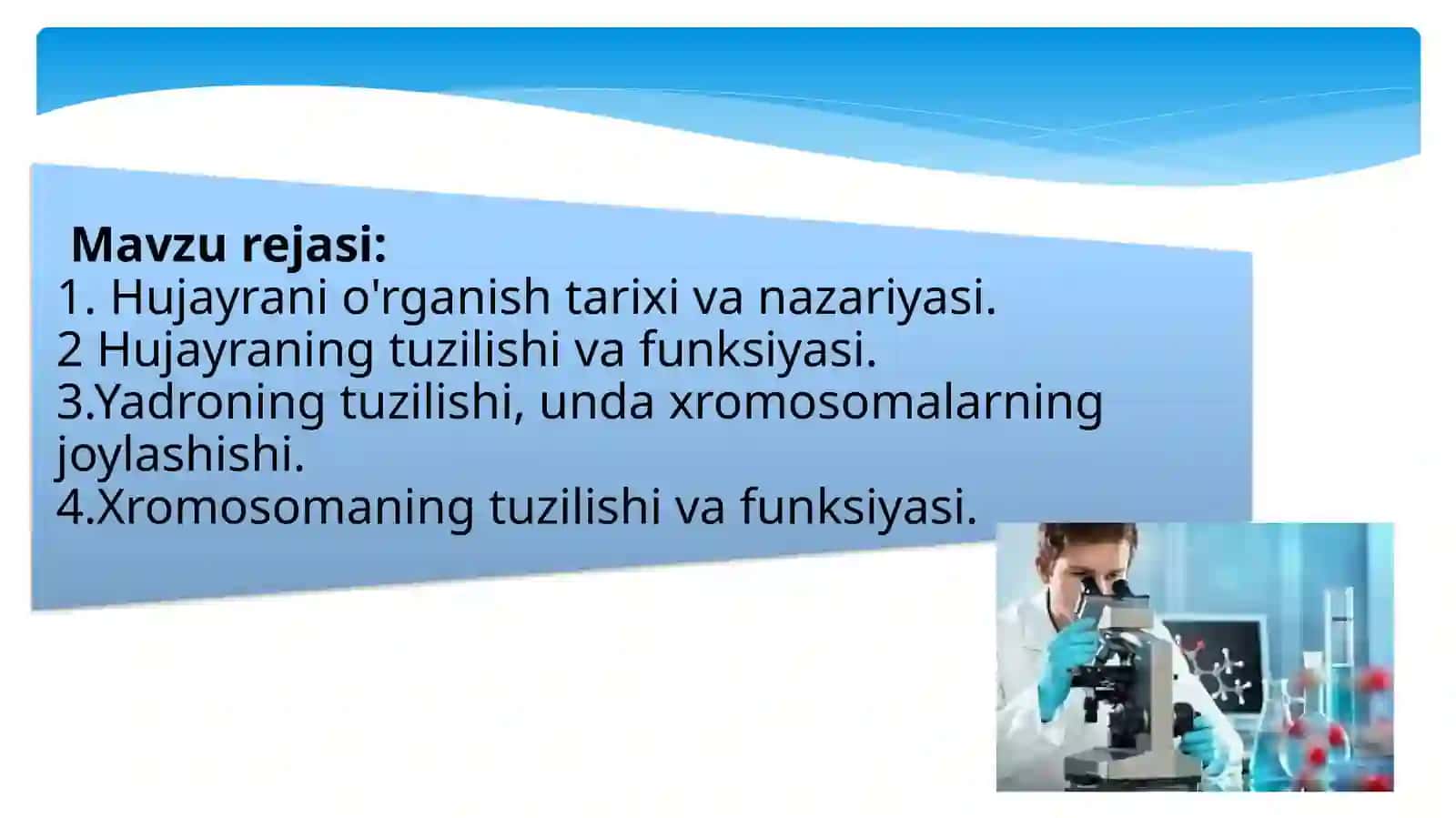 "Genetika asoslari va bolaning rivojlanishida irsiy kasalliklar" fanining rivojlanishi 3